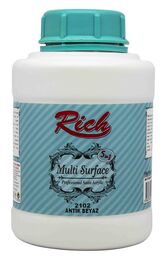 Rich Multi Surface Her Yüzey İçin Akrilik Boya 1750 gr. 2102 ANTİK BEYAZ - 1