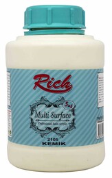Rich Multi Surface Her Yüzey İçin Akrilik Boya 1750 gr. 2105 KEMİK - Rich