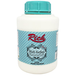 Rich Multi Surface Her Yüzey İçin Akrilik Boya 1750 gr. 2298 KARTANESİ - Rich