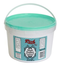 Rich Multi Surface Her Yüzey İçin Akrilik Boya 2500 ml. 2102 ANTİK BEYAZ - Rich