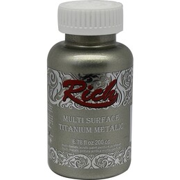 Rich Multi Surface Titanium Metalik Boya 200 cc. 2504 ANTİK GÜMÜŞ - Rich