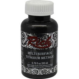 Rich Multi Surface Titanium Metalik Boya 200 cc. 2544 SİYAH - Rich