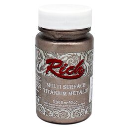 Rich Multi Surface Titanium Metalik Boya 90 cc. 2510 LATTE - 1