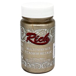 Rich Multi Surface Titanium Metalik Boya 90 cc. 2526 ŞAMPANYA - Rich