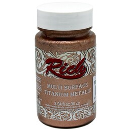 Rich Multi Surface Titanium Metalik Boya 90 cc. 2530 PUDRA PEMBE - Rich