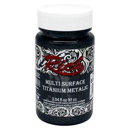 Rich Multi Surface Titanium Metalik Boya 90 cc. 2544 SİYAH - 1