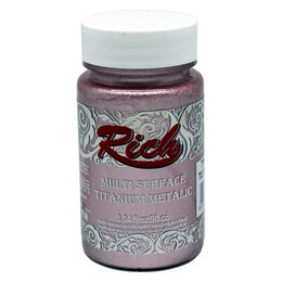 Rich Multi Surface Titanium Metalik Boya 90 cc. 2556 TOZ PEMBE - Rich