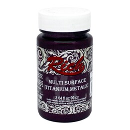 Rich Multi Surface Titanium Metalik Boya 90 cc. 2560 ANTİK MÜRDÜM - Rich