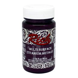 Rich Multi Surface Titanium Metalik Boya 90 cc. 2560 ANTİK MÜRDÜM - 1