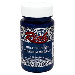 Rich Multi Surface Titanium Metalik Boya 90 cc. 2568 LACİVERT - Rich