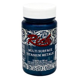 Rich Multi Surface Titanium Metalik Boya 90 cc. 2570 ANTİK TURKUAZ - Rich