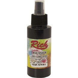 Rich New Fashion Sprey Kumaş Boyası 100 cc. 1548 SİYAH - Rich