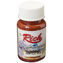 Rich Opak Kumaş Boyası 50 cc. 3004 KİREMİT - Rich