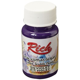 Rich Opak Kumaş Boyası 50 cc. 3016 VIOLET - Talens
