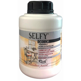 Rich Selfy Decor Vernikli Boya 1250 cc 12800 BEYAZ - Rich