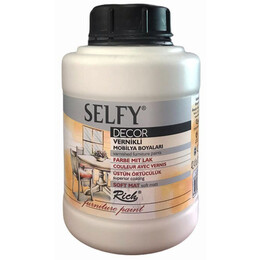 Rich Selfy Decor Vernikli Boya 1250 cc 12802 ANTİK BEYAZ - Rich
