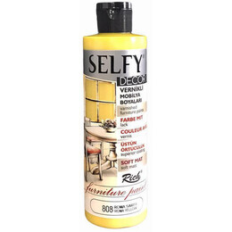 Rich Selfy Decor Vernikli Boya 240 cc. 808 ROMA SARISI - 1