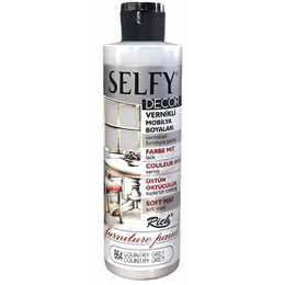 Rich Selfy Decor Vernikli Boya 240 cc 864 COUNTRY GREY - Rich