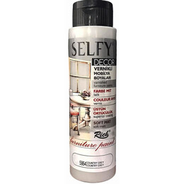 Rich Selfy Decor Vernikli Boya 500 cc 5864 COUNTRY GREY - Rich