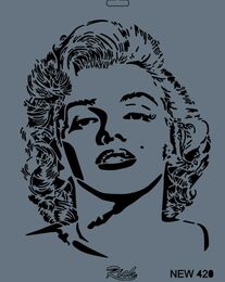 Rich Stencil Boyama Şablonu 25x35 cm. NEW-420 - 1