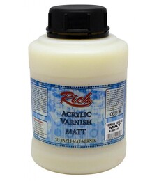 Rich Su Bazlı Vernik MAT (Matt Acrylic Varnish) 1250 cc. - Rich
