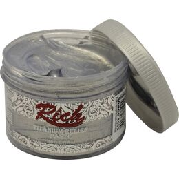 Rich Titanium Metalik Rölyef Pasta 160 cc. 5502 GÜMÜŞ - 1