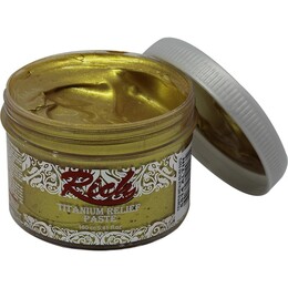 Rich Titanium Metalik Rölyef Pasta 160 cc. 5514 ALTIN - 1