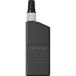 Rotring Rapido Çini Mürekkebi 23 ml. Siyah - Rotring