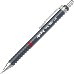 Rotring Tikky Retro Versatil Kalem 0.5 mm Metalik Gri - Rotring