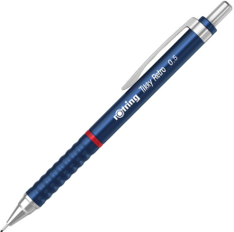 Rotring Tikky Retro Versatil Kalem 0.5 mm Metalik Mavi - Rotring