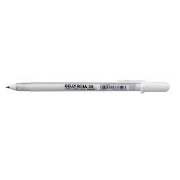 Sakura Gelly Roll Beyaz Jel Mürekkepli Kalem 0.8 mm. - Sakura