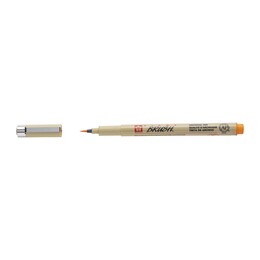 Sakura Pigma Brush Pen Fırça Uçlu Çizim Kalemi ORANGE (TURUNCU) - Sakura