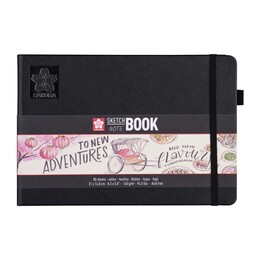 Sakura Sketchbook Sert Kapak Eskiz Çizim Defteri Ivory (Fildişi) Kağıt 140 gr. 15x21 cm. 80 yaprak - Sakura