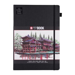 Sakura Sketchbook Sert Kapak Eskiz Çizim Defteri Ivory (Fildişi) Kağıt 140 gr. 21x30 cm. 80 yaprak - Sakura