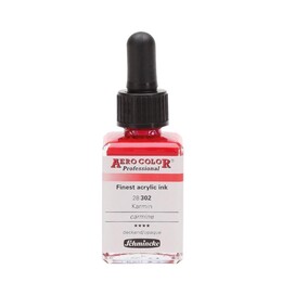Schmincke Aero Color Akrilik Mürekkep 28 ml. 302 Carmine - Schmincke
