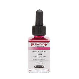 Schmincke Aero Color Akrilik Mürekkep 28 ml. 304 Primary Magenta - Schmincke