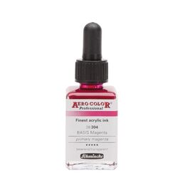 Schmincke Aero Color Akrilik Mürekkep 28 ml. 304 Primary Magenta - 1