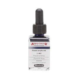 Schmincke Aero Color Akrilik Mürekkep 28 ml. 401 Prussian Blue - Schmincke