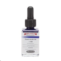 Schmincke Aero Color Akrilik Mürekkep 28 ml. 402 Ultramarine - Schmincke
