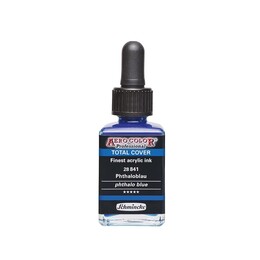 Schmincke Aero Color Akrilik Mürekkep 28 ml. 841 Phthalo Blue - 1