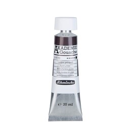 Schmincke Akademie Guaj Boya 20 ml. 610 Burnt Umber - Schmincke