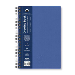 Schoellershammer Drawing Pad Sert Kapak Eskiz Çizim Defteri 120 gr. A4 54 yaprak MAVİ - Schoellershammer