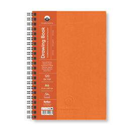 Schoellershammer Drawing Pad Sert Kapak Eskiz Çizim Defteri 120 gr. A4 54 yaprak TURUNCU - 1