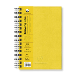 Schoellershammer Drawing Pad Sert Kapak Eskiz Çizim Defteri 120 gr. A5 54 yaprak SARI - Schoellershammer