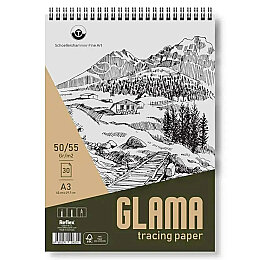 Schoellershammer Glama Tracing Paper Pad Aydınger Eskiz Defteri 60 gr. A3 30 yaprak - Schoellershammer