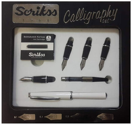 Scrikss Kaligrafi Seti Beyaz - Scrikss
