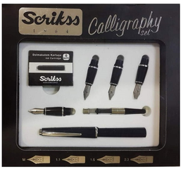 Scrikss Kaligrafi Seti Siyah - Scrikss