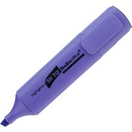Scrikss Office Highlighter Fosforlu İşaretleme Kalemi MOR - Scrikss