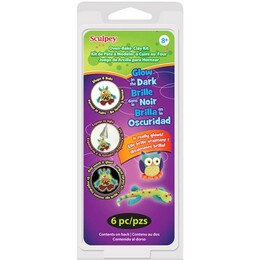 Sculpey Glow In The Dark Karanlıkta Parlayan Polimer Kil Seti - Sculpey