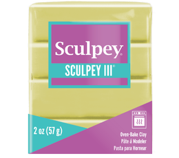 Sculpey III Polimer Kil 1113 Glow In The Dark (Karanlıkta Parlayan) - Sculpey